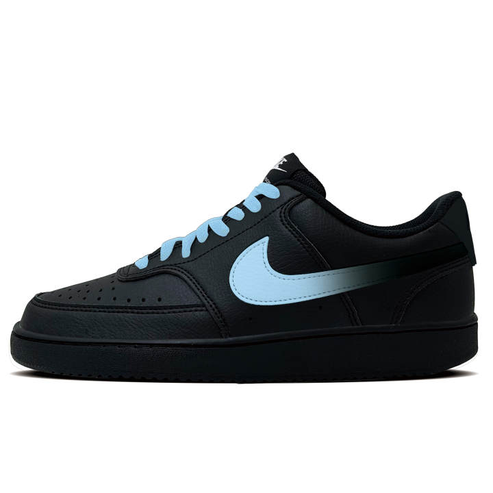 Nike Nike Court Vision 1 Night Blue Abrasion Resistant Low top Skateboard Shoes Men's Light Blue