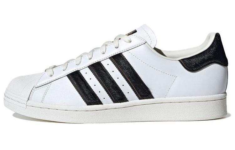 Adidas Originals Superstar Shoes 'White Black Gold'
