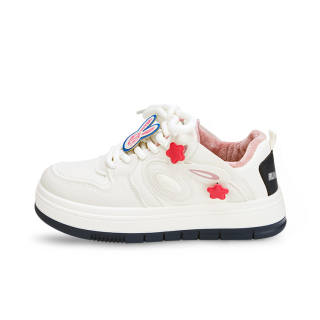RUN MANNER Low top Skateboard Shoes Women's White Pink