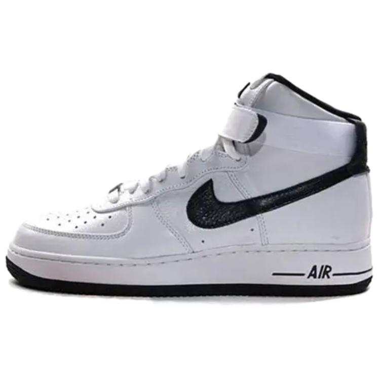 Nike Nike Air Force 1 Premium LE Comfortable Slip Resistant Abrasion Resistant High top Skateboard Shoes Unisex White