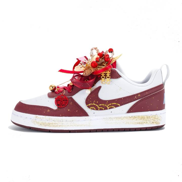 Nike Nike Court Borough Abrasion Resistant Low top Skateboard Shoes Unisex