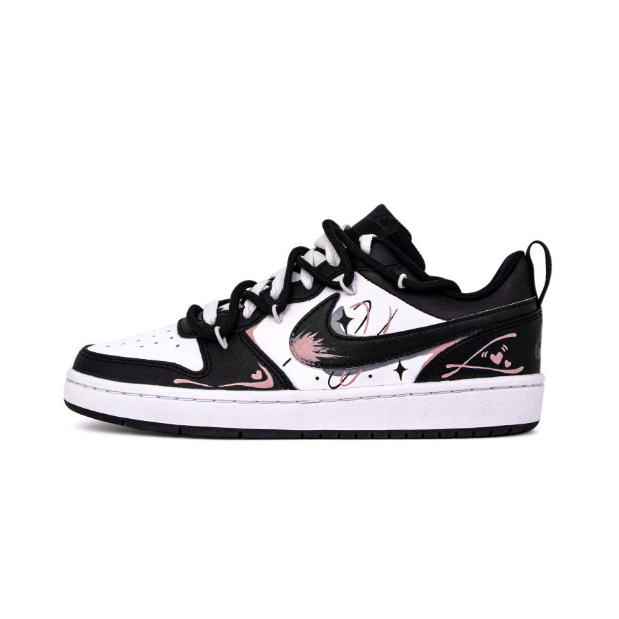Nike Nike Court Borough Non slip Lightweight Low top Skateboard Shoes Women's White