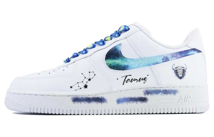 Nike Nike Air Force 1 Taurus SDS Low top Skateboard Shoes Men's White