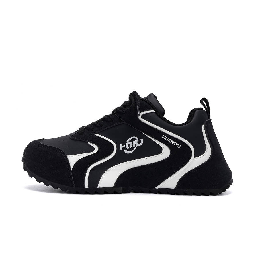 HUANQIU Synthetic Leather Low top Skateboard Shoes Men's