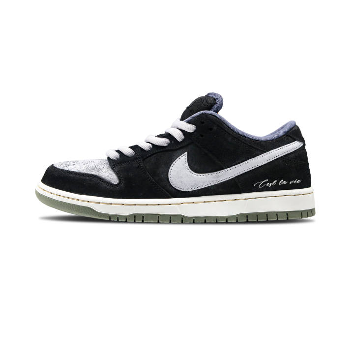Nike Nike Dunk SB Star Trek2.0 Abrasion Resistant Low top Skateboard Shoes Unisex Black Gray