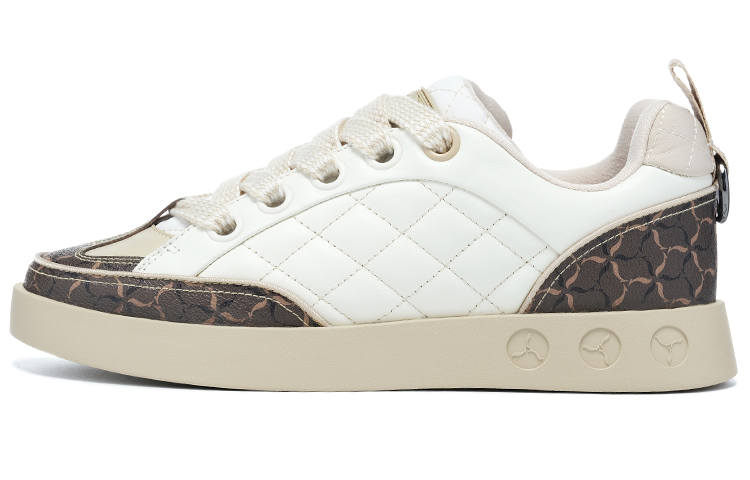 LI-NING 1990 LI NING 1990 Wind Chimes 2 Low top Skateboard Shoes Women's White Umber