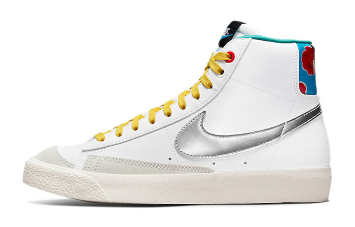 Nike Nike Blazer Mid 77 White Vivid Sulfur GS