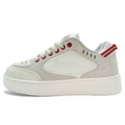 ITGI Synthetic Leather, Textile Minimalist Fashion Slip Resistant Abrasion Resistant Low top Skateboard Shoes Unisex