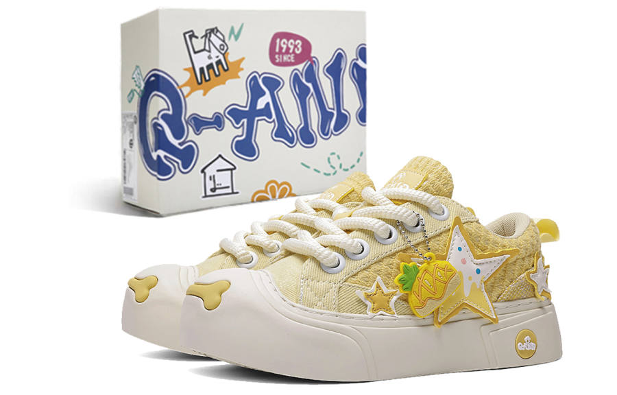 Q-AND Q AND Low top Skateboard Shoes Unisex