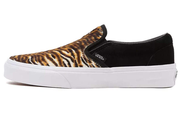 Vans Vans Soft Suede Classic Slip On 'Black Yellow' Women's