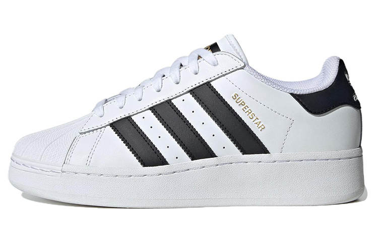 Adidas Originals SUPERSTAR XLG Low top Skateboard Shoes Unisex Black White