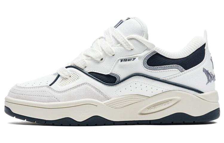 XTEP Reverse Slip Resistant Abrasion Resistant Slip Resistant Abrasion Resistant Low top Skateboard Shoes Men's