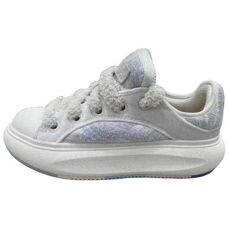 Li-Ning Li Ning Yun You C4D Low top Skateboard Shoes Women's Beige Blue Purple