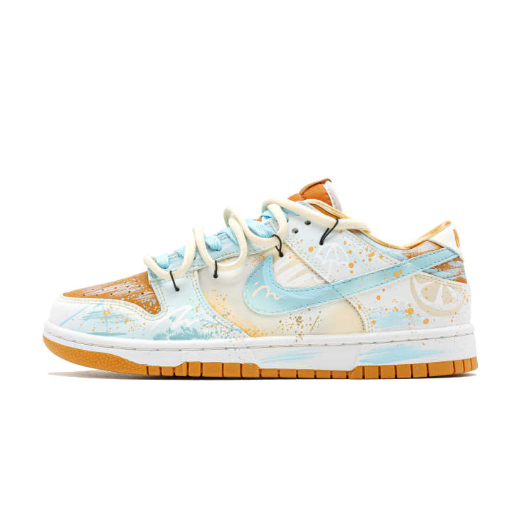 Nike Nike Dunk Orange Beach Synthetic Leather Cushioning Abrasion Resistant Cushioning, Wear Resistant Low top