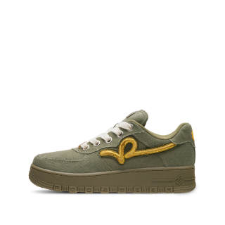 ROCAWEAR VESSEL x ROCAWEAR Non slip Lightweight Low top Skateboard Shoes Unisex Green