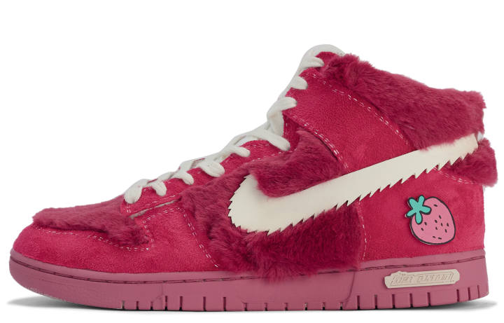 Nike Nike Dunk Da Vinci Custom, Berry Jam Suede, Leather Thermal Slip Resistant Quick Dry Abrasion Resistant Balance