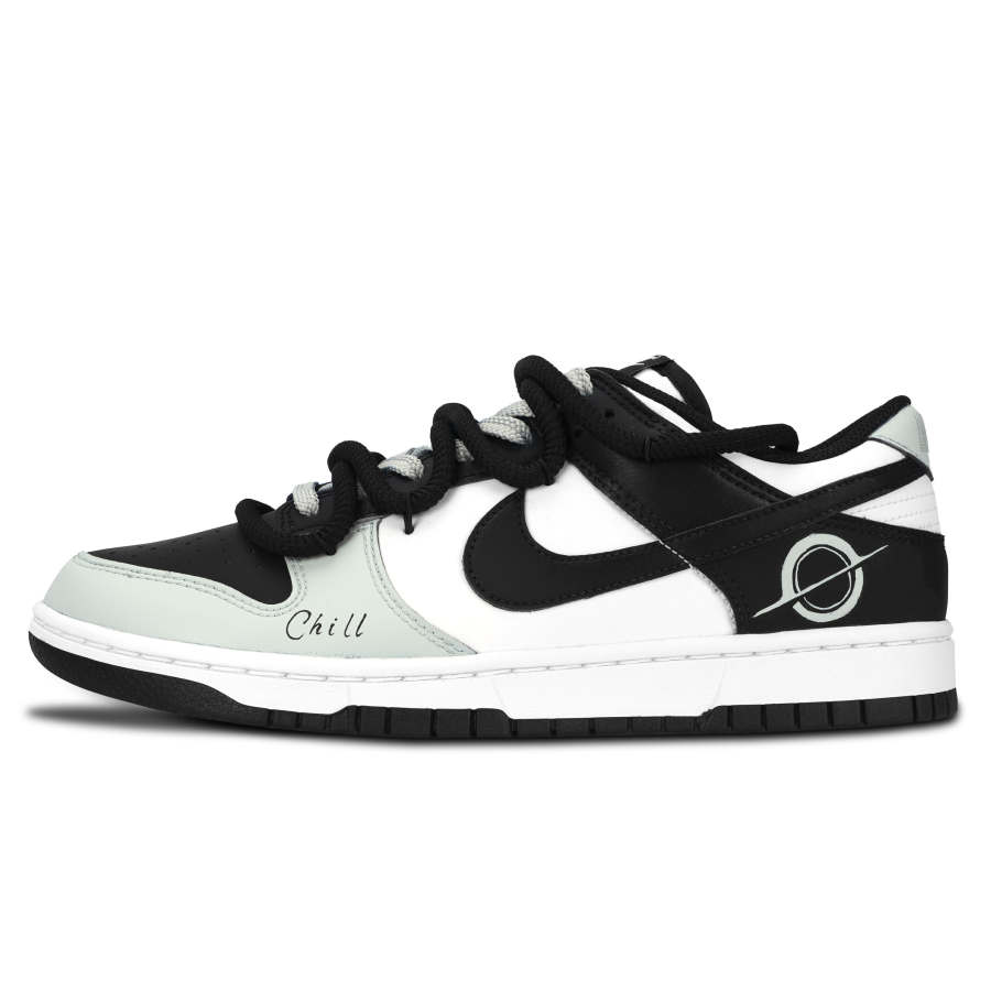Nike Nike Dunk Black White, Aiming At The Target Abrasion Resistant Abrasion Resistant Low top Skateboard Shoes Unisex