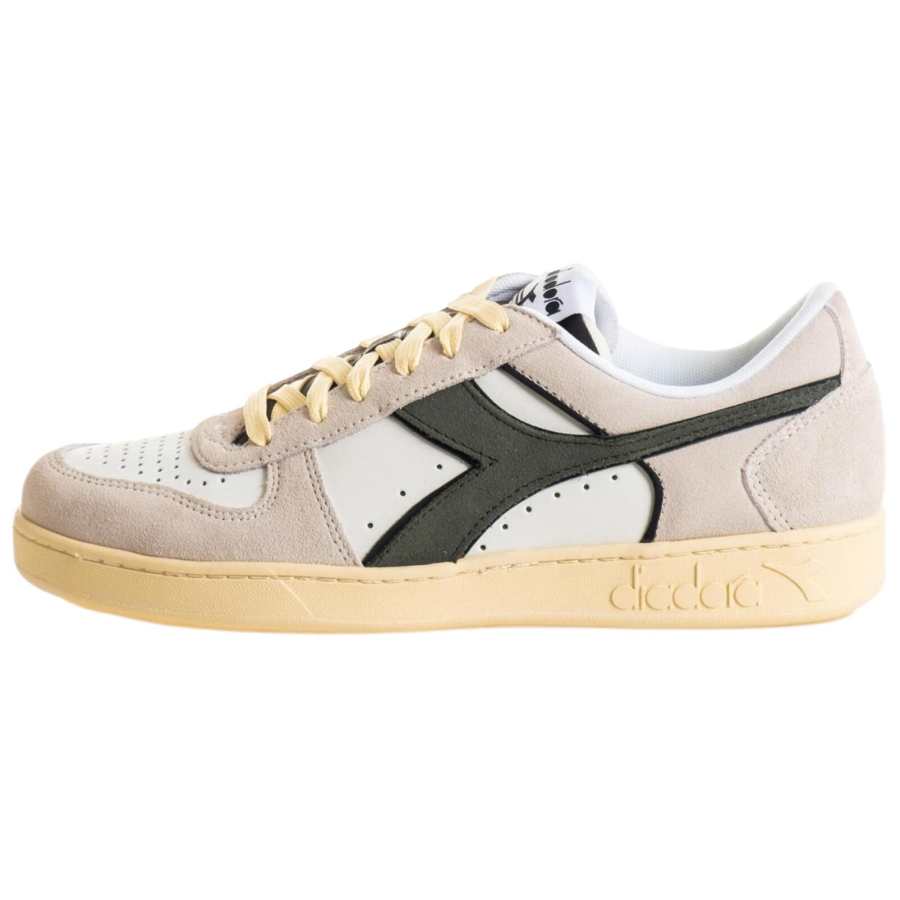 Diadora Comfortable Cushioning Low top Skateboard Shoes Men's White