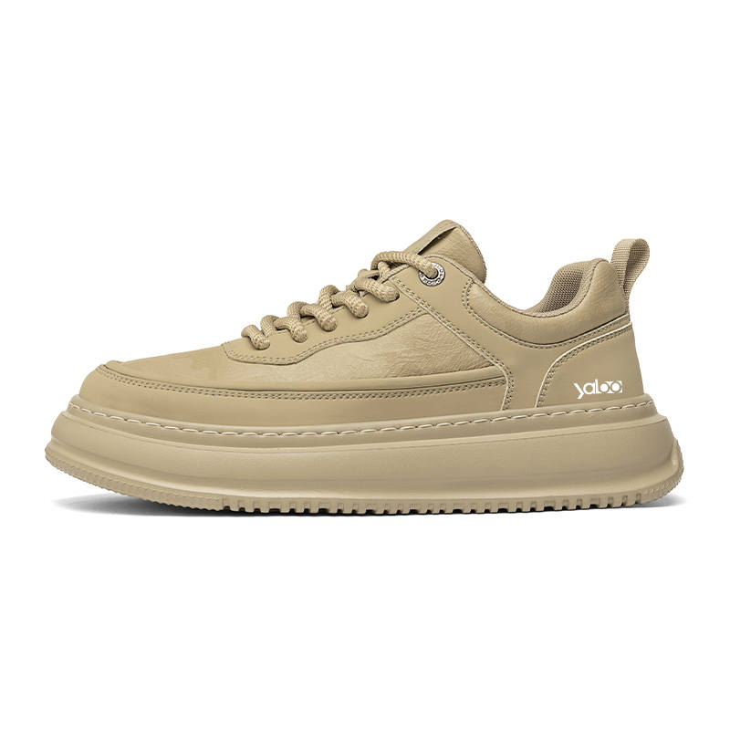 YALU Artificial Leather Low top Skateboard Shoes Men's