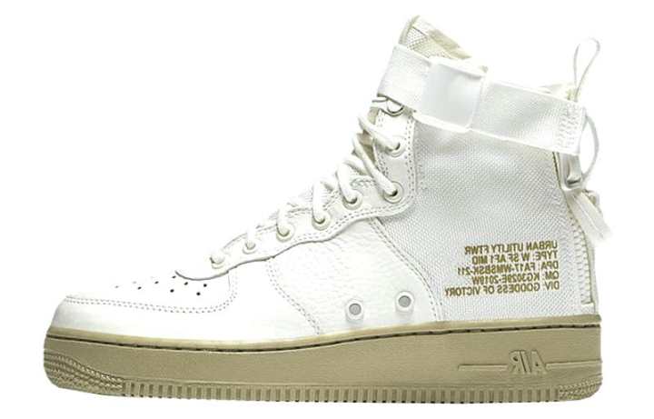 Nike Nike Sf Air Force 1 Mid Ivory Olive Women's