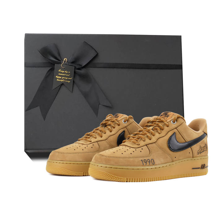 Nike Nike Air Force 1 Skateboard Shoes Unisex Low Top Brown