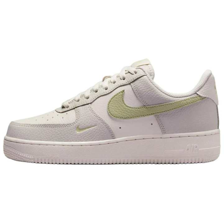 Nike Nike Air Force 1 'Concrete Boys' Leather Slip Resistant Abrasion Resistant Low top Skateboard Shoes Women's White Green