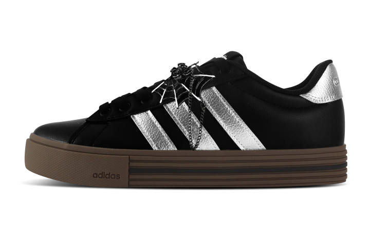 Adidas Adidas Daily 4.0 Low top Skateboard Shoes Unisex Black Silver