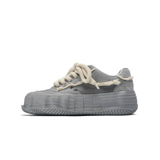 FANGSANHUO Comfortable Slip Resistant Cushioning Abrasion Resistant Height Increasing Low top Skateboard Shoes Unisex