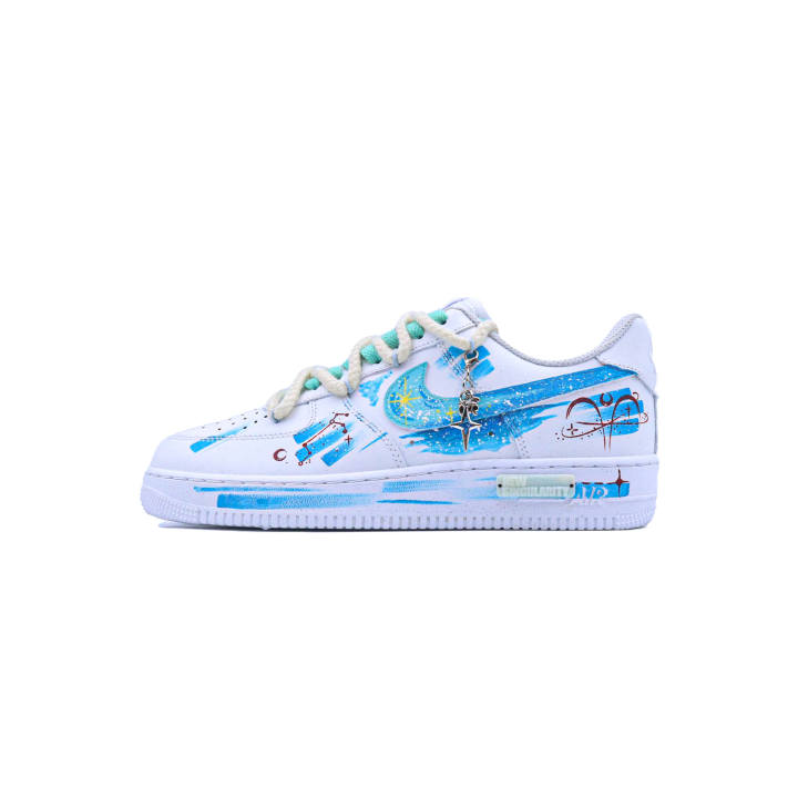 Nike Nike Air Force 1 Singularity, 12 Constellations, Aries Abrasion Resistant Abrasion Resistant Low top Skateboard Shoes