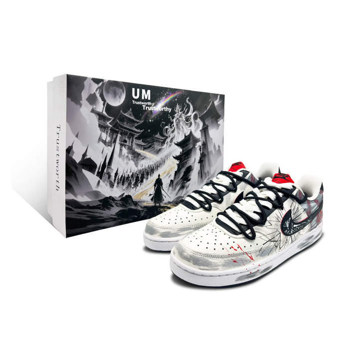 Nike Nike Court Vision 1 Unrestrained Moments, Box Included Abrasion Resistant Low top Skateboard Shoes Men's White Gray