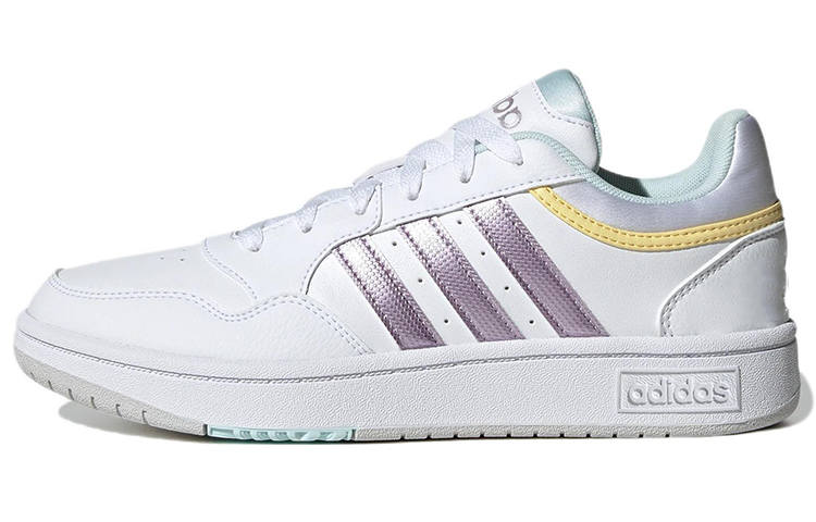 Adidas Neo Adidas Wmns Hoops 3.0 'White Matte Purple Metallic'