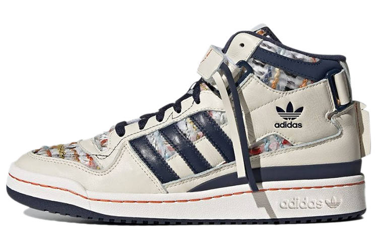 adidas originals Forum Mid White Navy