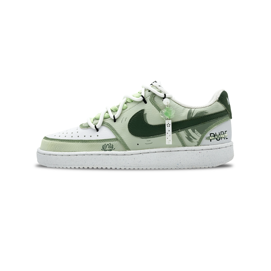Nike Nike Court Abrasion Resistant Slip Resistant Low top Skateboard Shoes Women's Light Green