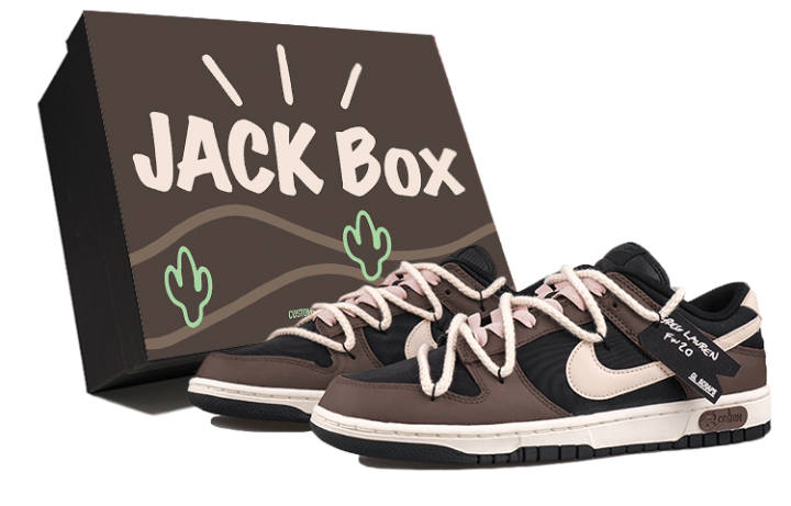Nike Nike Dunk Skateboard Shoes Unisex Low Top Brown