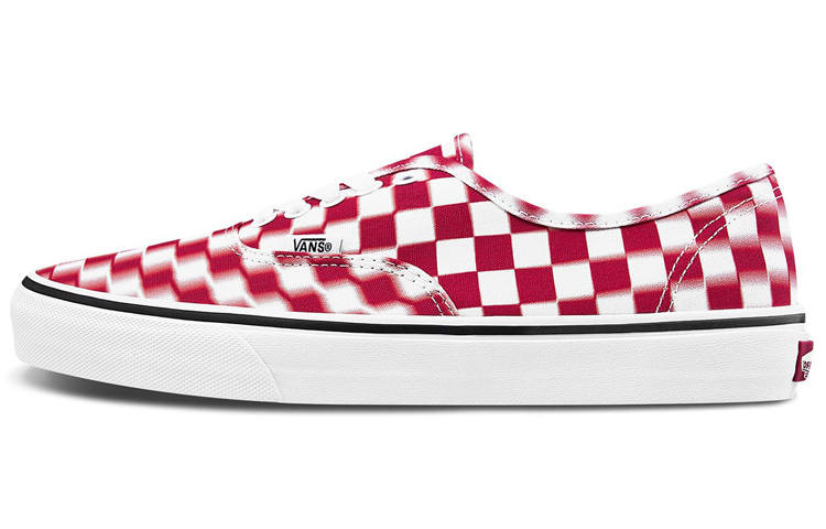 Vans Authentic Vans 'Blur Check - White Red'