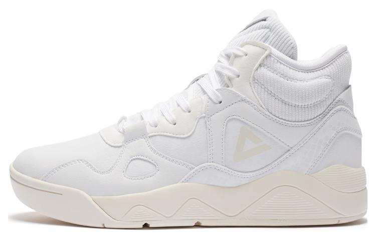 PEAK Thermal Slip Resistant Cushioning Thermal Slip Resistant Cushioning High top Skateboard Shoes Women's White
