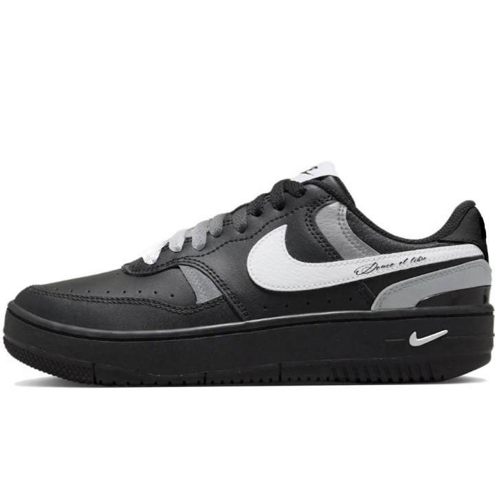 Nike Nike Gamma Force Skateboard Shoes Unisex Low Top Black White Gray