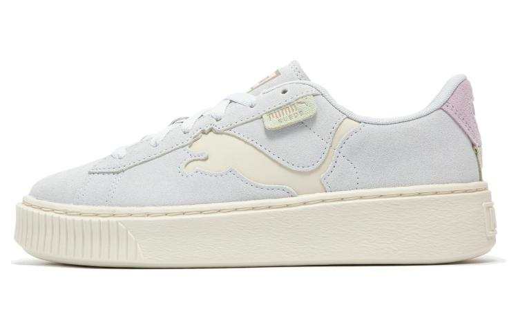 PUMA Puma Women's Suede Platform 'Cutout - Silver Mist Grape'