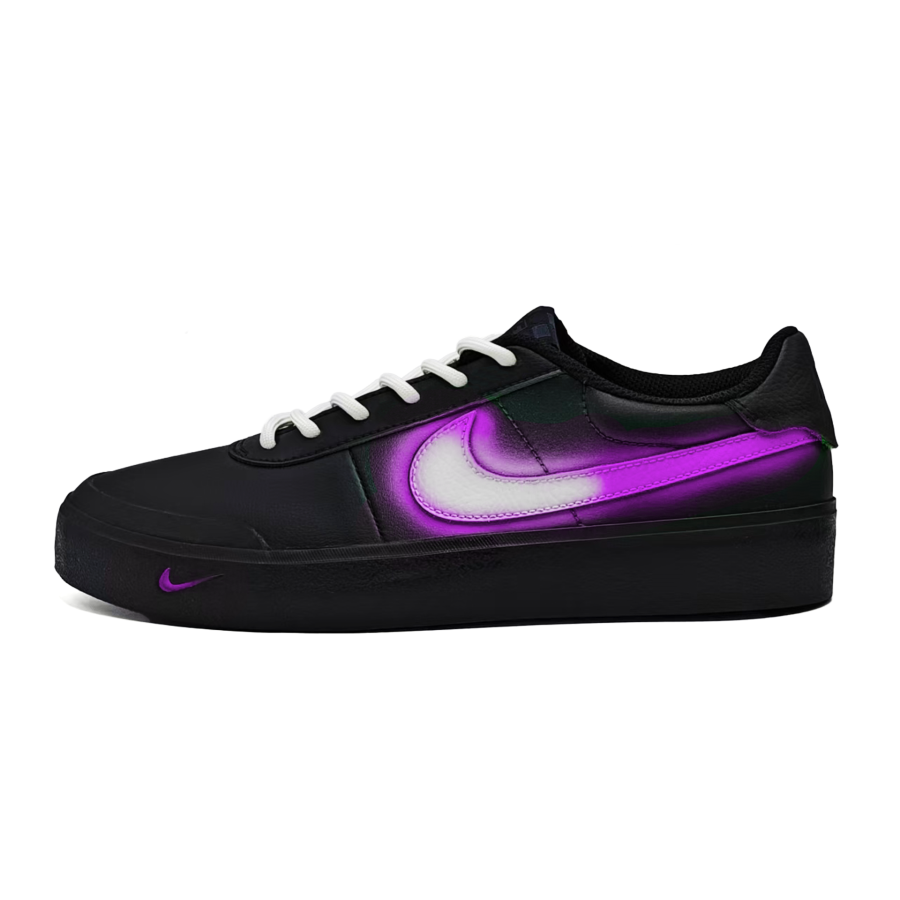 Nike Nike Court Shot Purple Mist Lightweight Low top Skateboard Shoes Unisex Purple