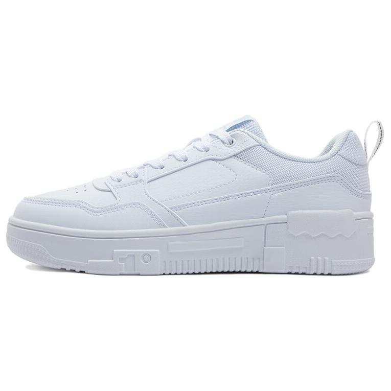 361° Slip Resistant Abrasion Resistant Slip Resistant Abrasion Resistant Low top Skateboard Shoes Women's White