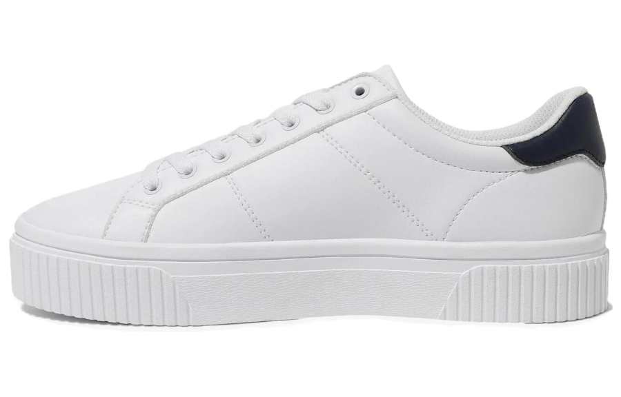 FILA Coat Deluxe Abrasion Resistant Abrasion Resistant Low top Skateboard Shoes Unisex White Korean Style
