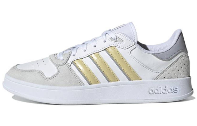 Adidas Neo Adidas Breaknet Plus 'White Gray Yellow' Women's