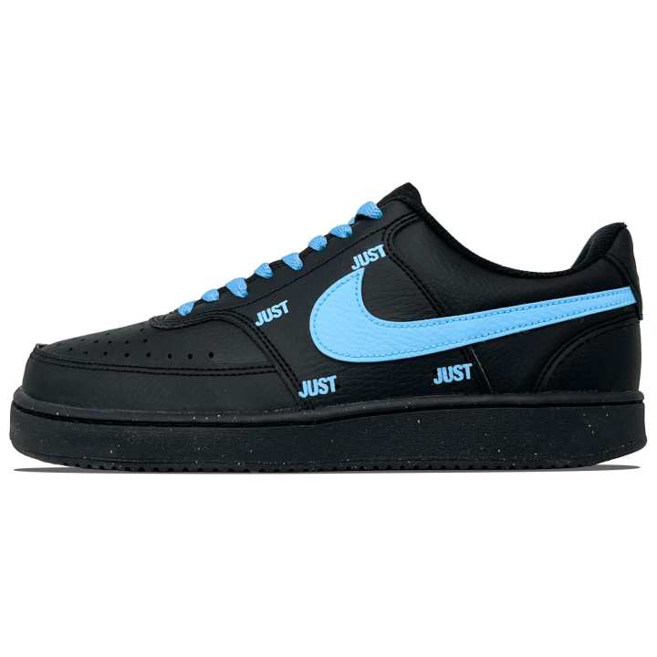 Nike Nike Court Vision Slip Resistant Abrasion Resistant Low top Skateboard Shoes Unisex Blue