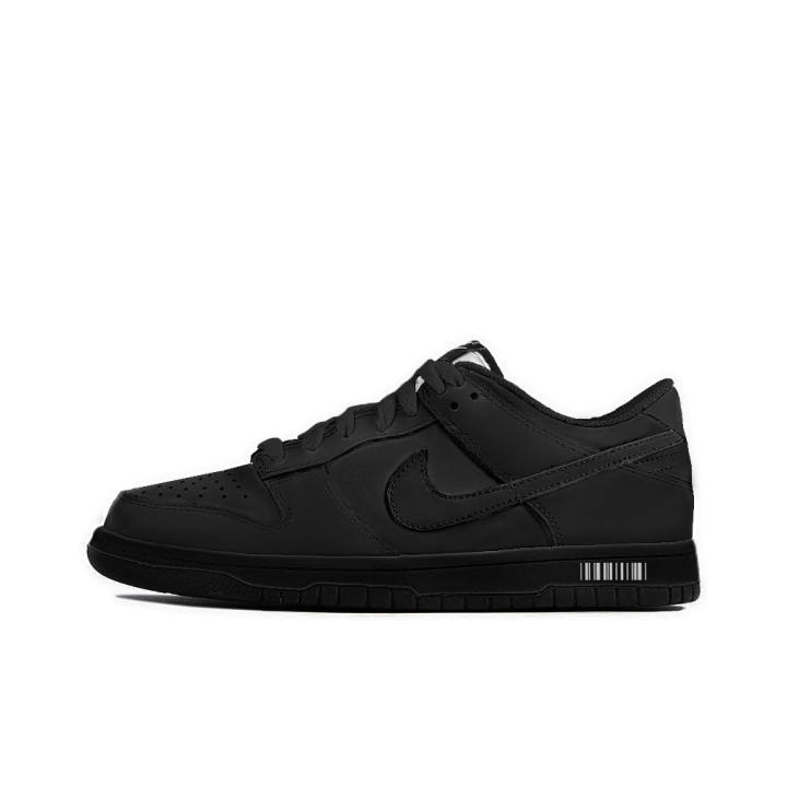 Nike Nike Dunk Slip Resistant Abrasion Resistant Low top Skateboard Shoes Unisex Black