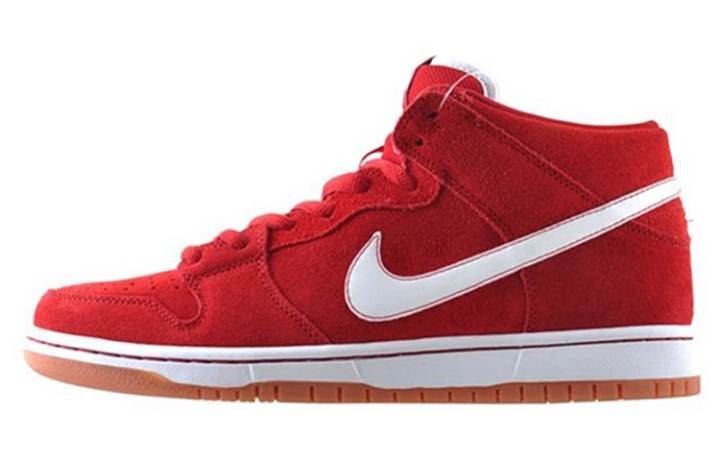 Nike Nike Sb Dunk Mid Brickhouse White