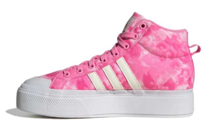 Adidas Adidas Bravada 2.0 Platform Mid Pulse Magenta Off White Cloud White Women's