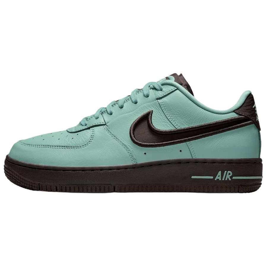 Nike Nike Air Force 1 Abrasion Resistant Low top Skateboard Shoes Women's Green