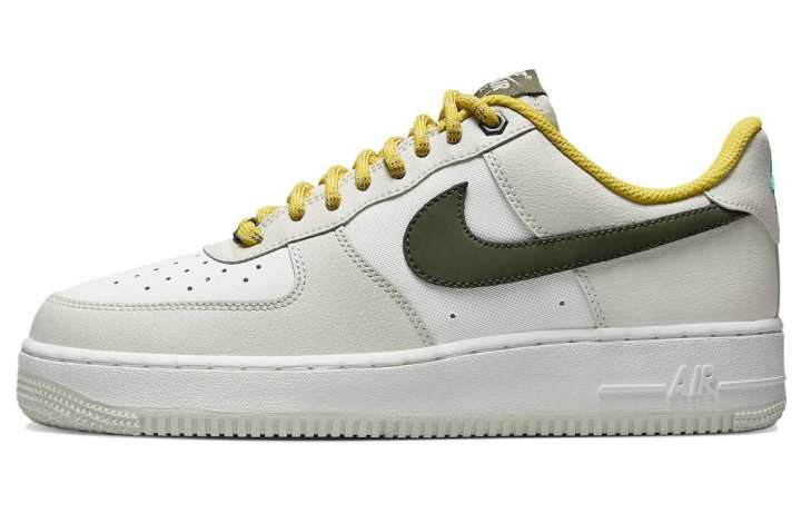 Nike Nike Air Force 1 Low '07 Prm Light Bone Cargo Khaki Vivid Sulfur