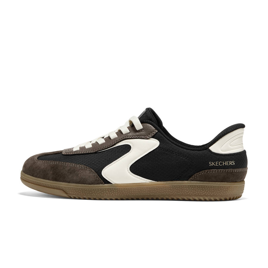 Skechers Court Classics Low top Skateboard Shoes Women's Black Brown