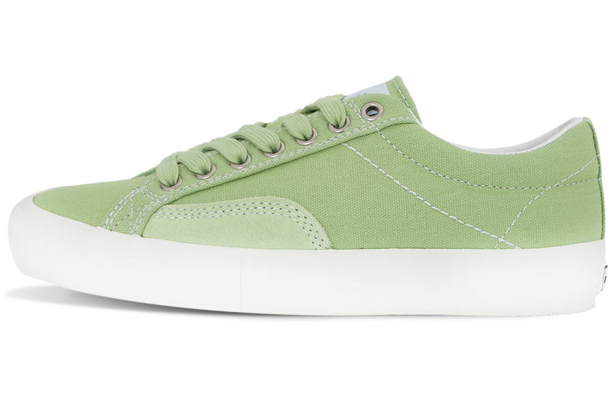 Ollieskate Abrasion Resistant Breathable Low top Skateboard Shoes Unisex Mint Green